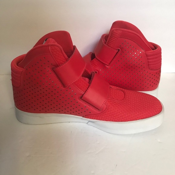 Nike Flystepper 2K3 Red Sneakers Shoes Sz 11 - Picture 3 of 8